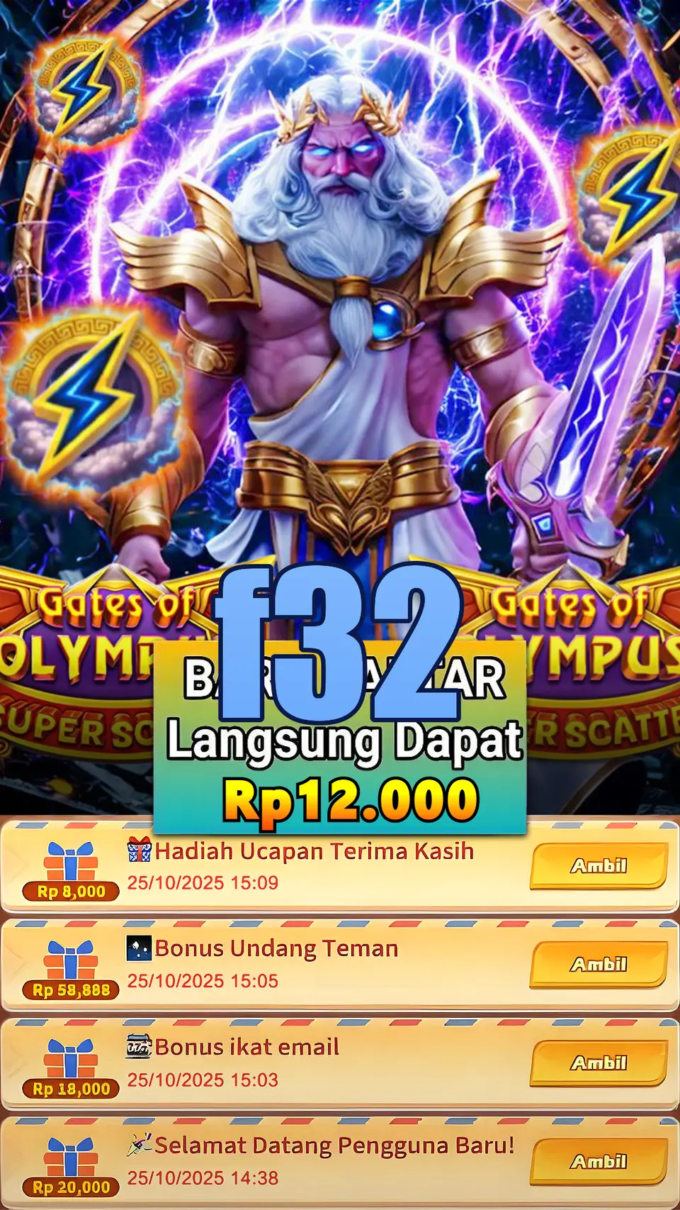 f32 Masuk